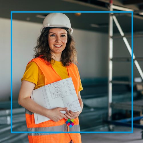 Vrouwen in de bouw